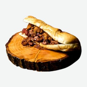 Bun Kebab Double Decker (Chicken)