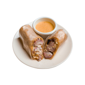 Chicken Malai Garlic Mayo Roll