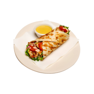 Chicken Reshmi Chutney Roll