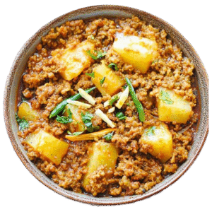 Aloo Qeema