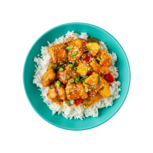 Chicken Sweet & Sour With Rice