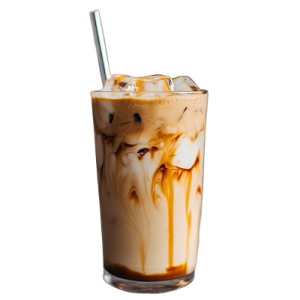 Hazelnut Iced Latte