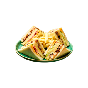 BBQ Spicy Club Sandwich