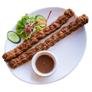 Beef Dhaga Kebab (2 skewers)